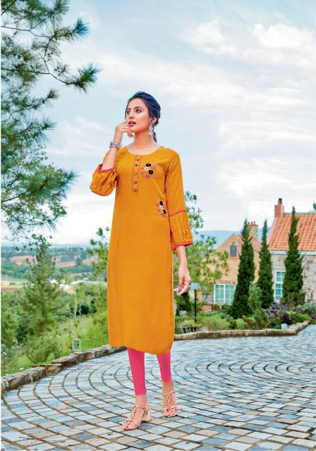 Vastram Vol-2 Parra Studio Rayon Slub Kurti Catalog Vastram Vol-2 Parra Studio Rayon Slub Kurti Catalog